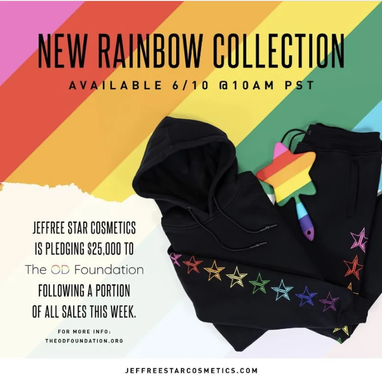 Jeffree Star Cosmetics Pride Collection 2021