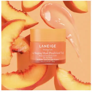 Laneige Peach Iced Tea Lip Sleeping Mask
