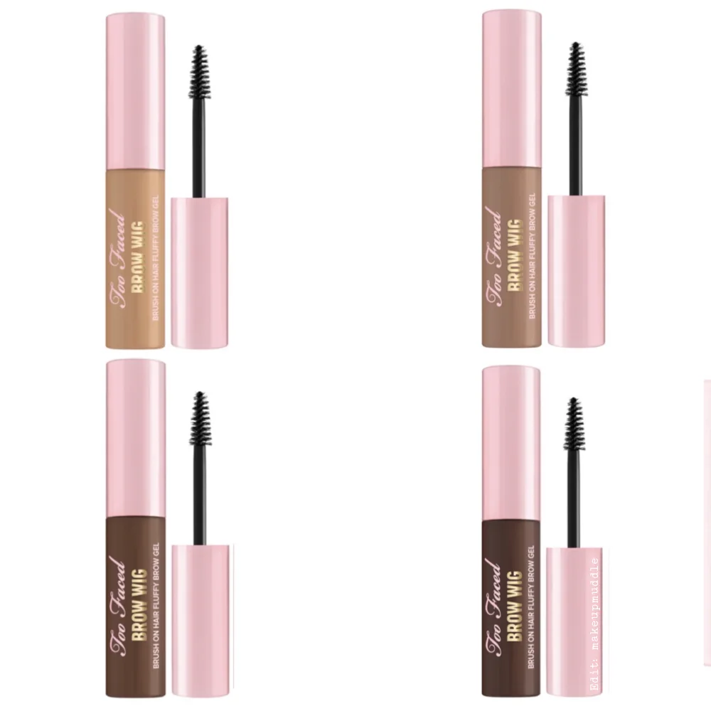 Too Faced Brow Wig Brush On Hair Fluffy Brow Gel