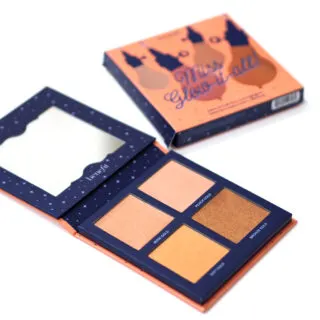 Benefit Miss Glow It All Highlighter Palette Review / Swatches