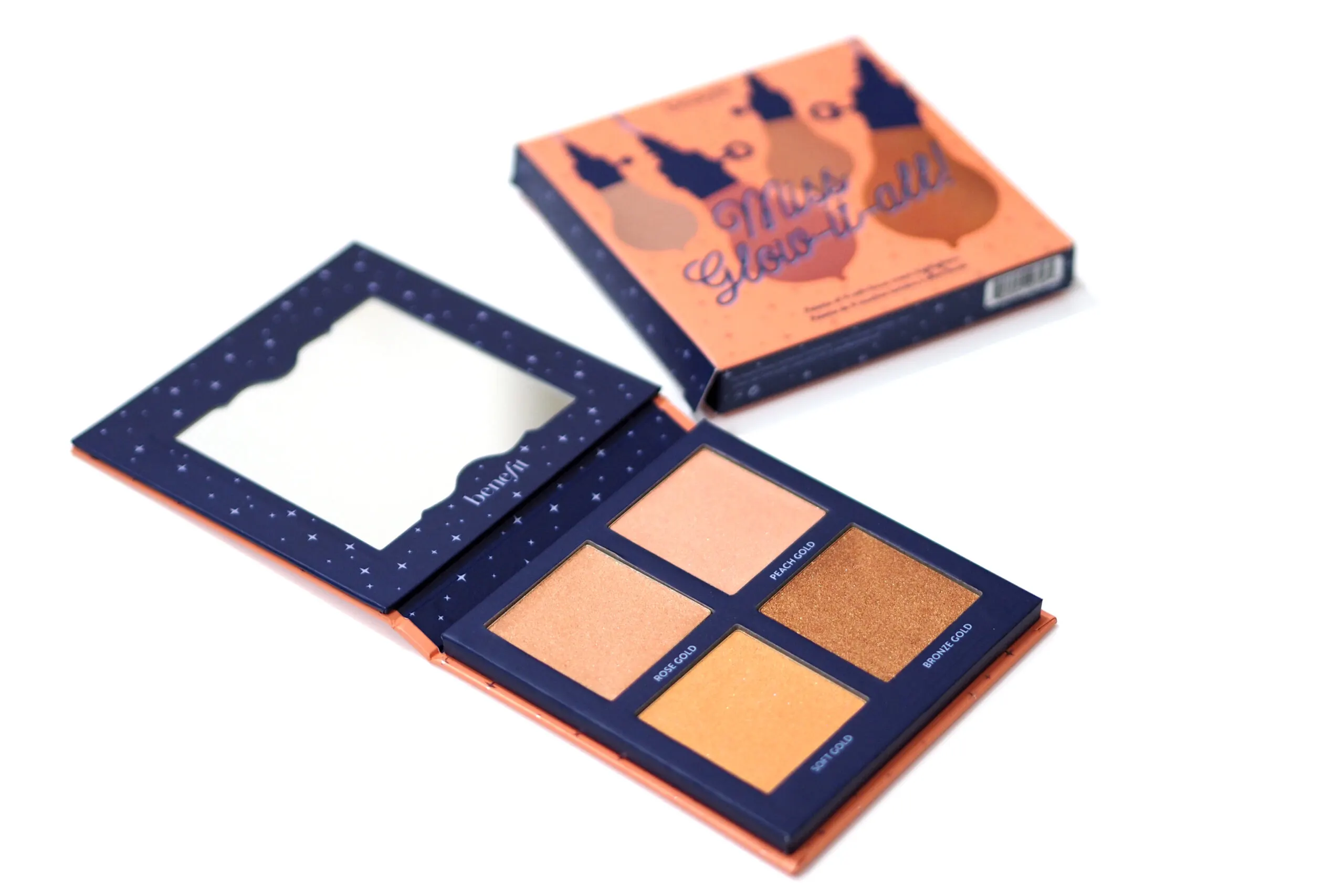 Benefit Miss Glow It All Highlighter Palette Review / Swatches