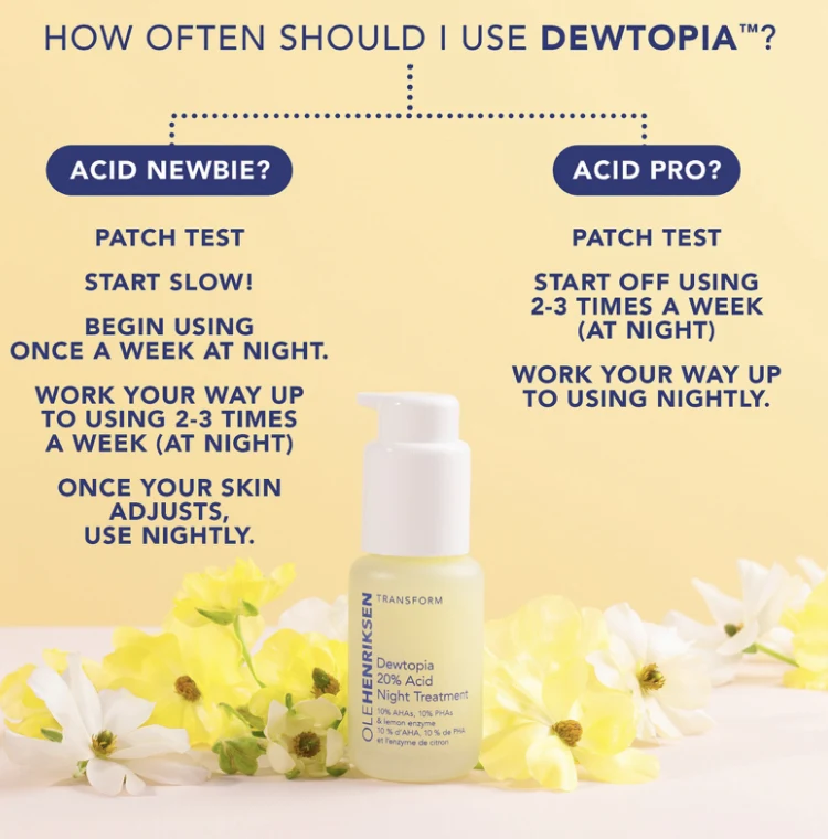 Ole Henriksen Dewtopia 20% Acid Night Treatment