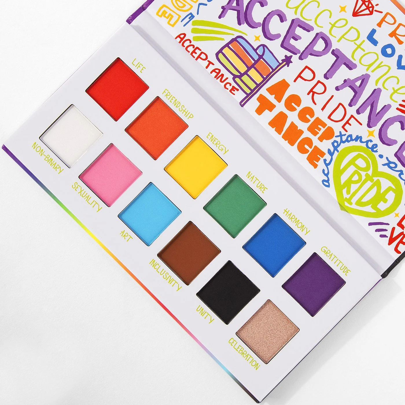 BH Cosmetics Give Back Pride Palette