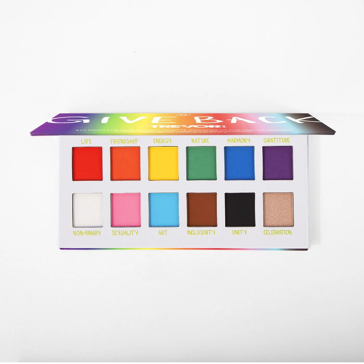 BH Cosmetics Give Back Pride Palette