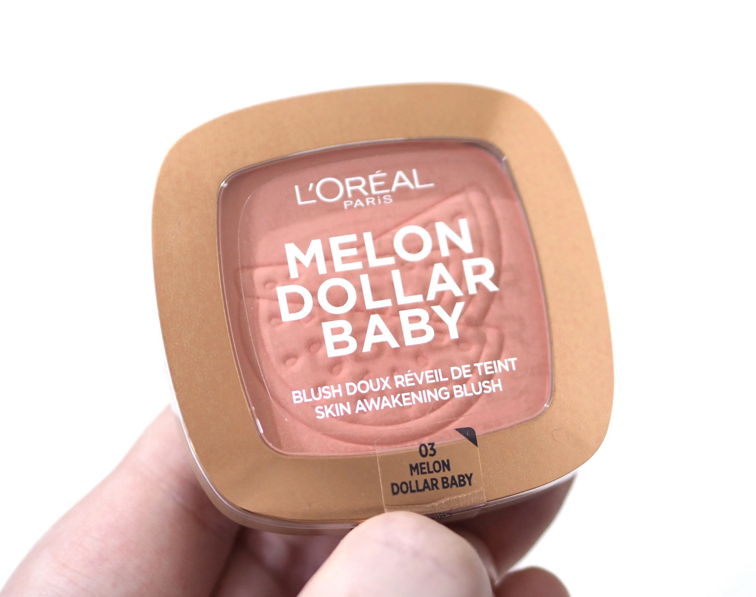 L'Oreal Melon Dollar Baby Skin Awakening Blush Review Swatches