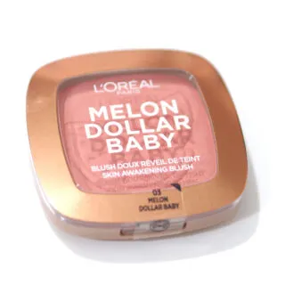 L'Oreal Melon Dollar Baby Skin Awakening Blush Review / Swatches