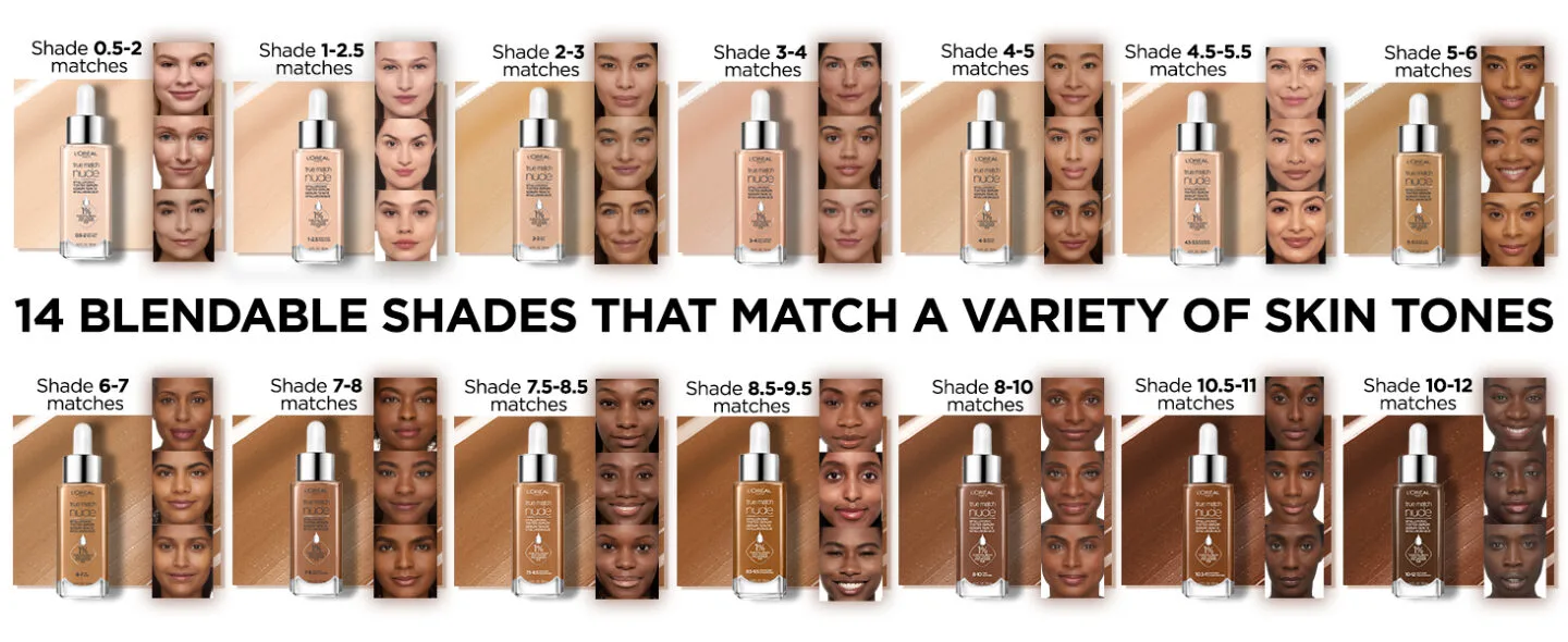 L'Oreal True Match Nude Hyaluronic Tinted Serum