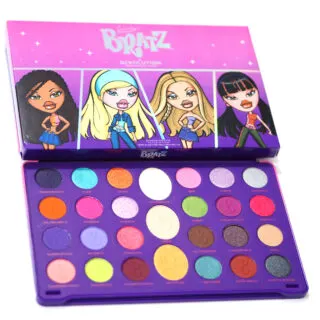 Makeup Revolution x Bratz Eyeshadow Palette Swatches