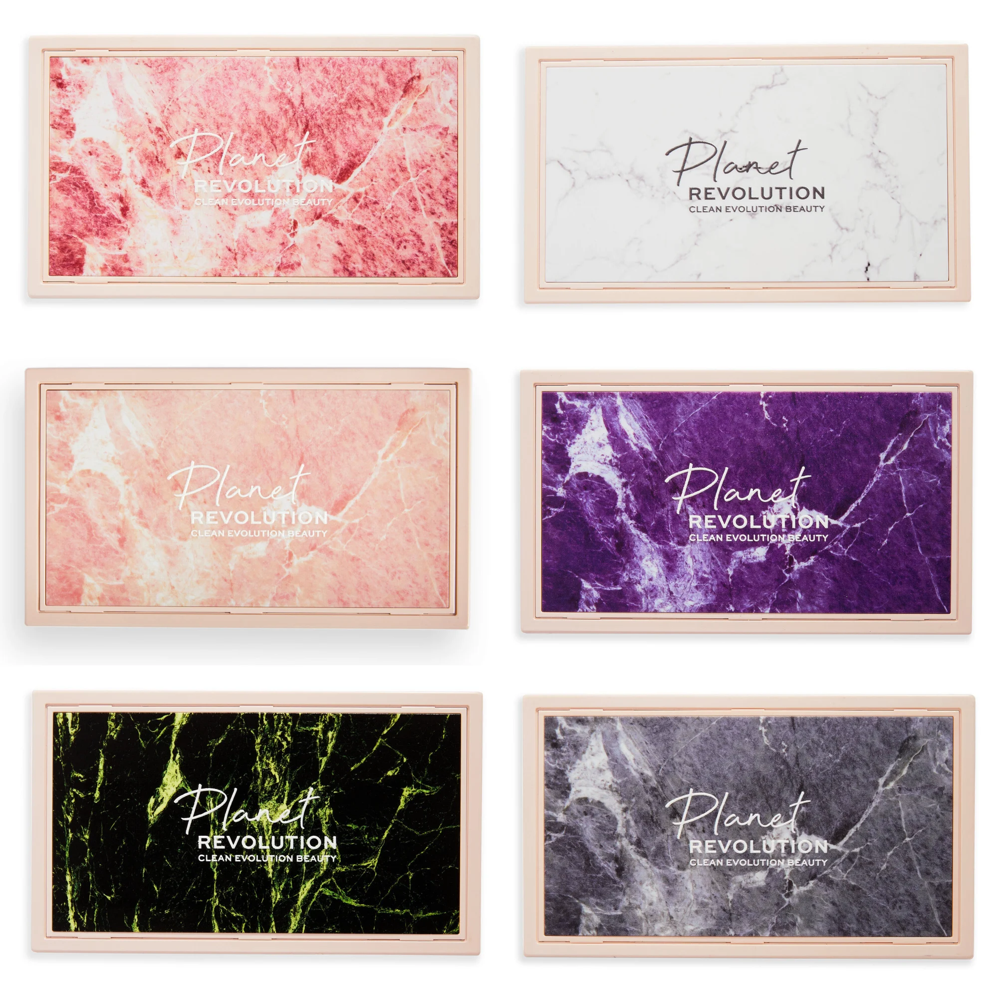 Planet Revolution Revolutionary Marble Eyeshadow Palette Collection