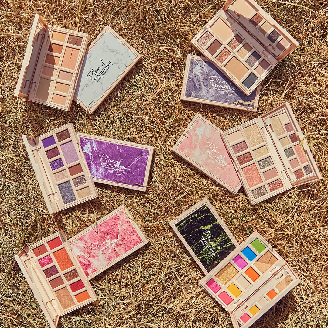 Planet Revolution Revolutionary Marble Eyeshadow Palette Collection