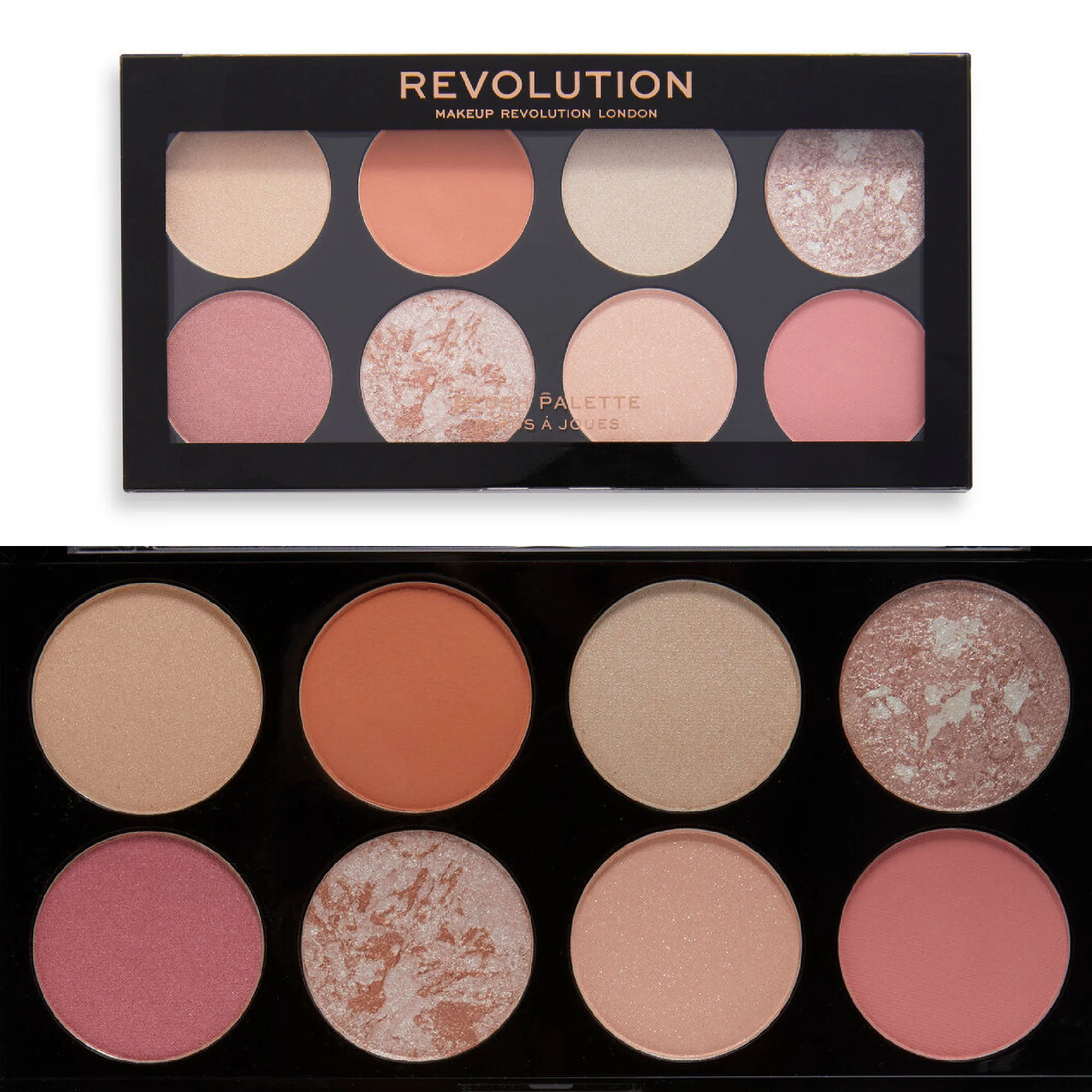 Revolution Golden Desire Ultra Blush Palette