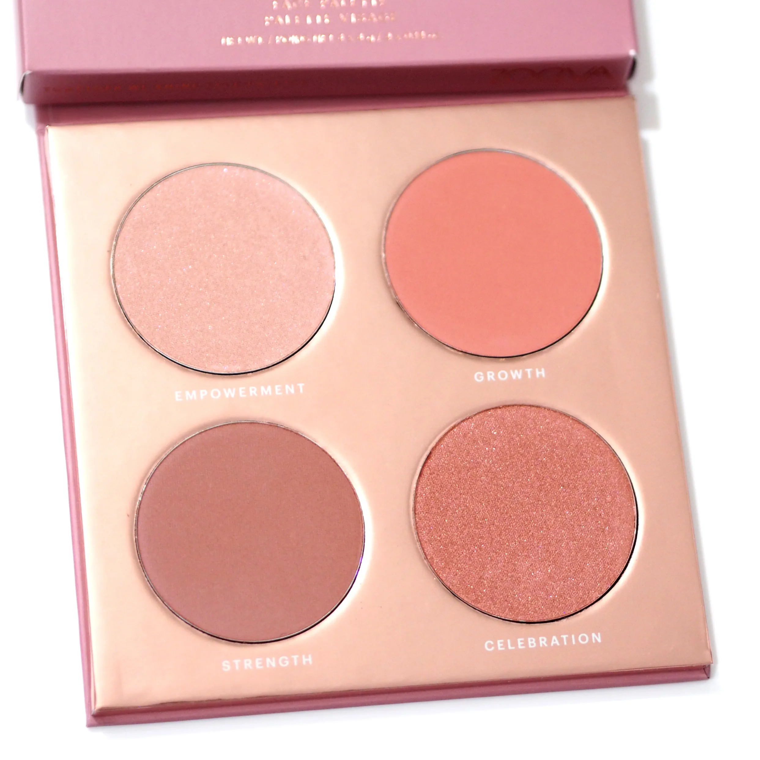 Zoeva Together We Shine Face Palette Review Swatches