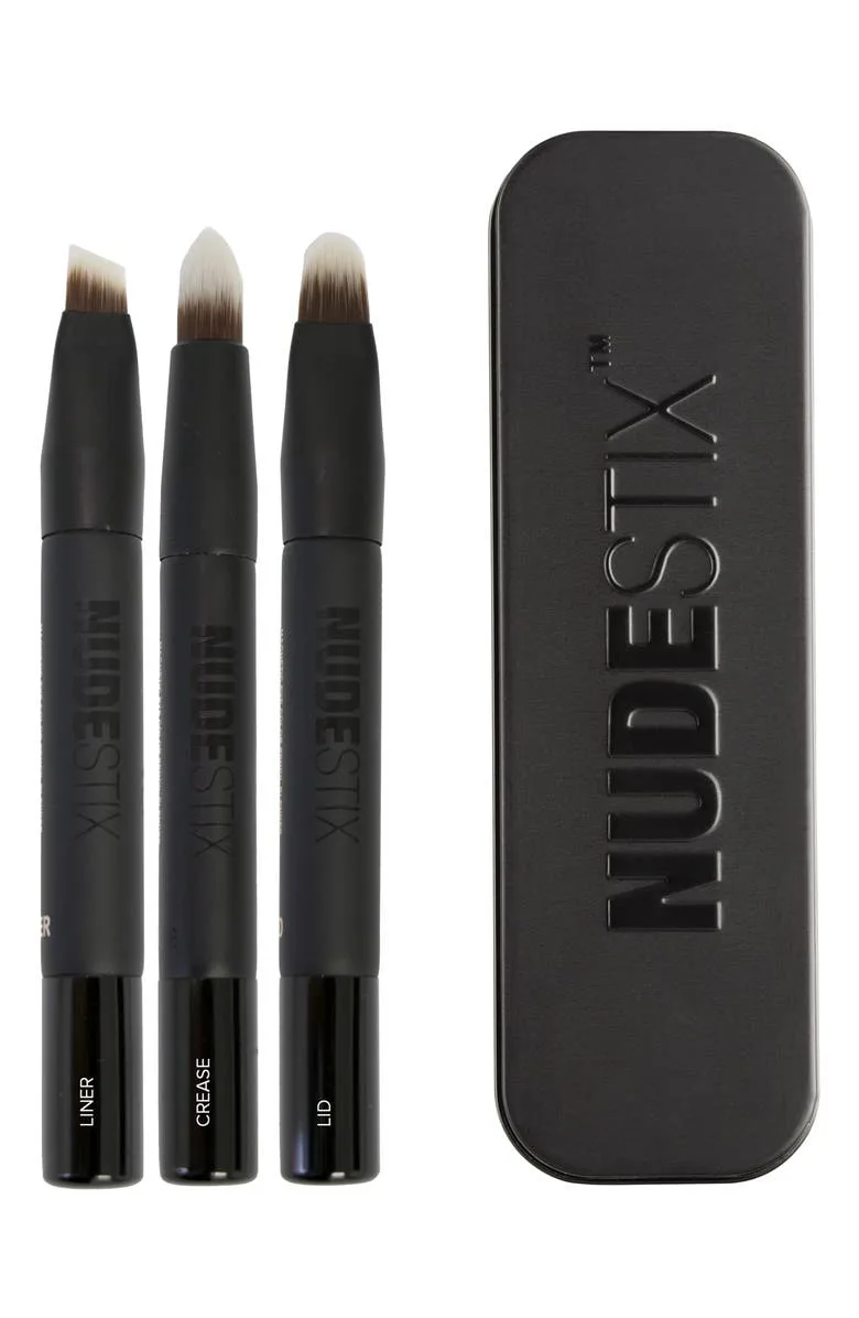 Nudestix Magnetic Eye Color Pencil Blender Brush Set