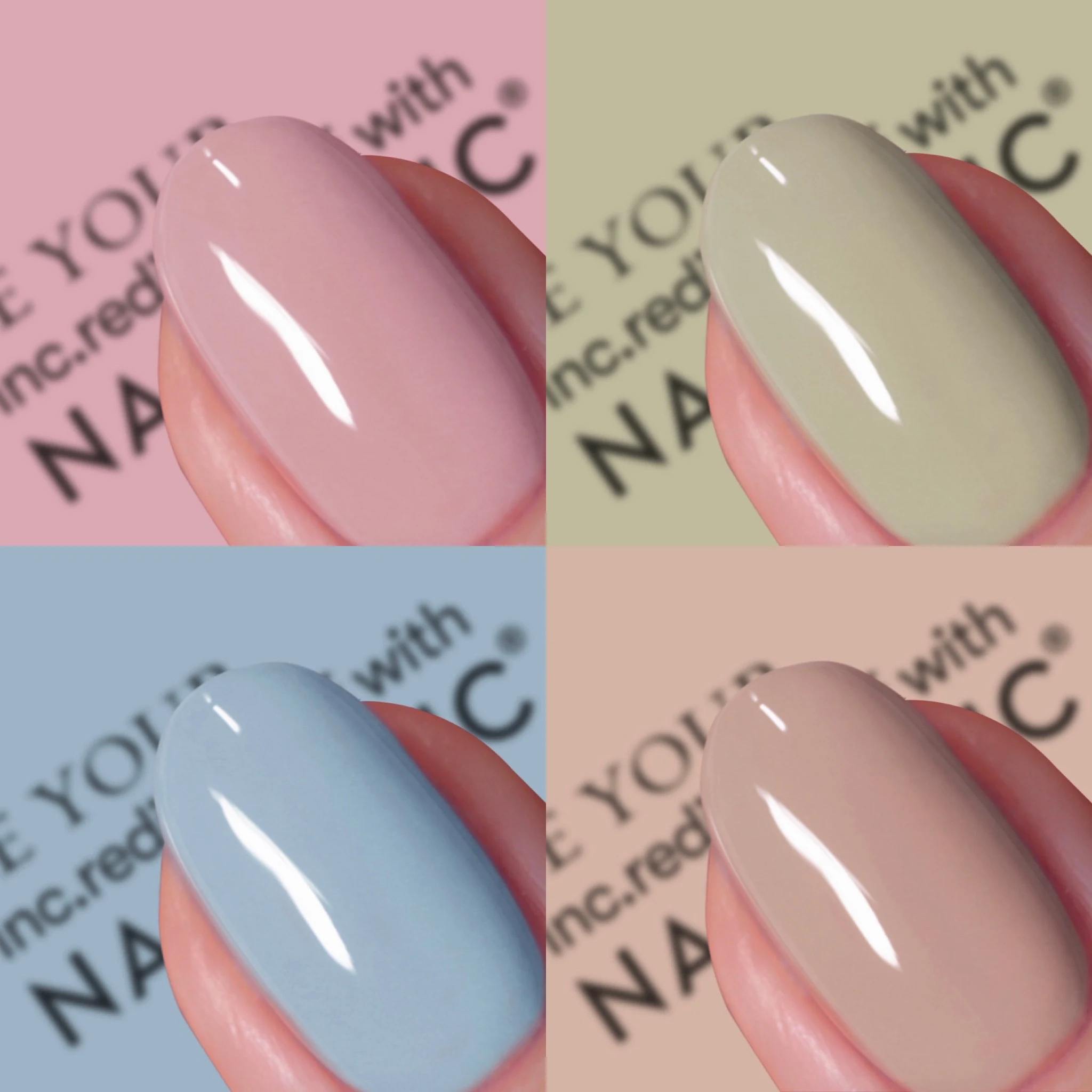 Nails Inc It's Only Neutral Nail Polish Set