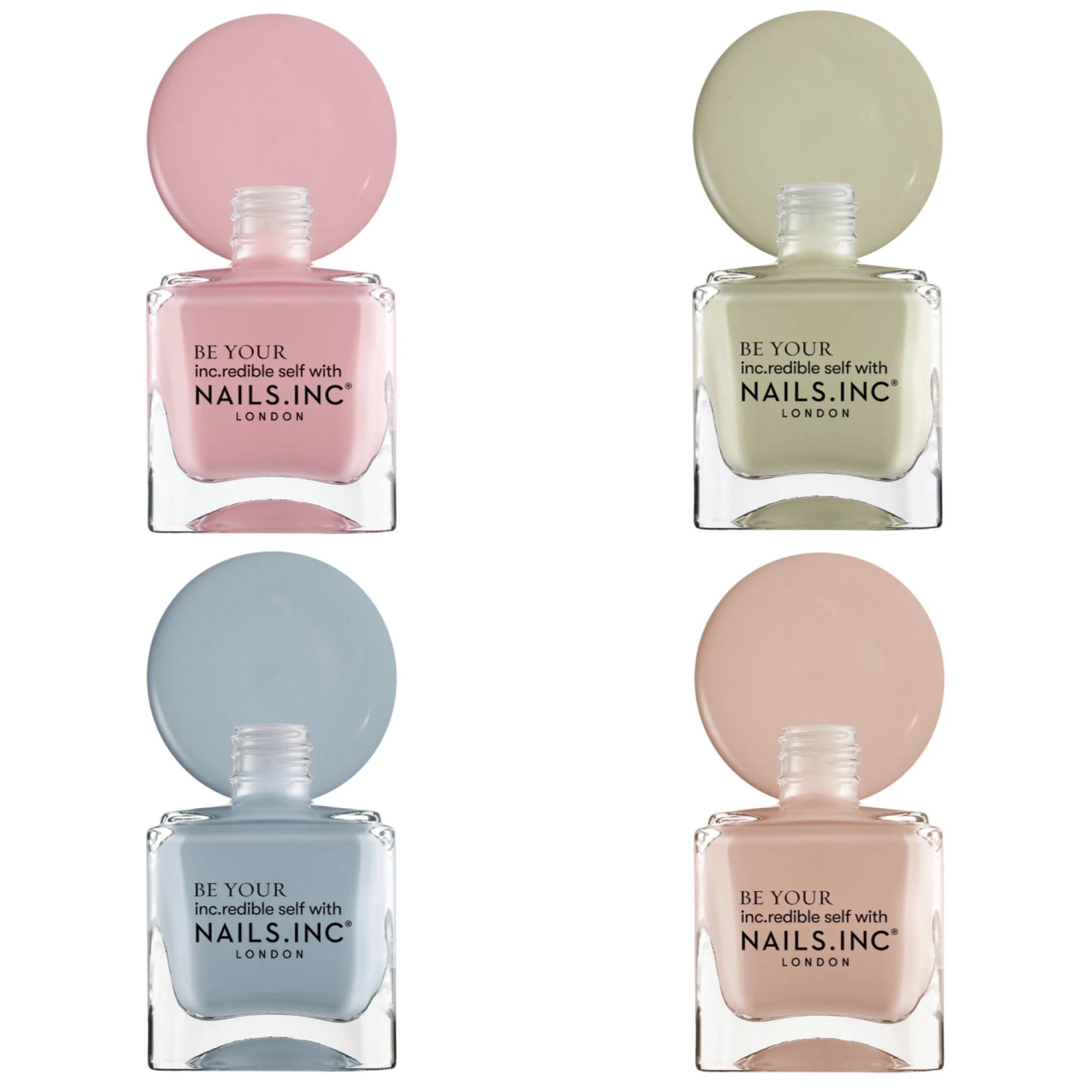 Nails Inc It's Only Neutral Nail Polish Set