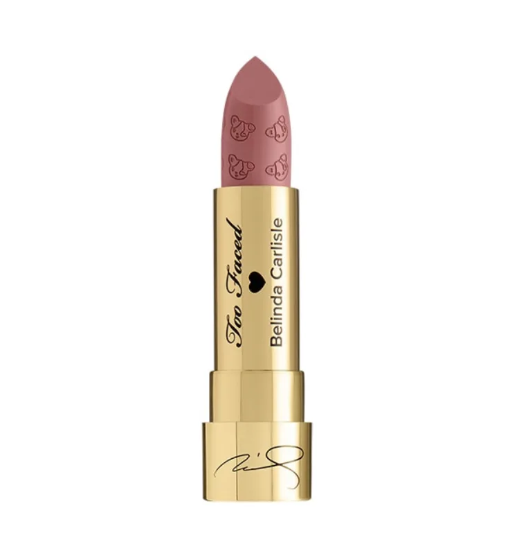 Too Faced x Belinda Carlisle Too Faced Gives Back Lipstick Collaboration