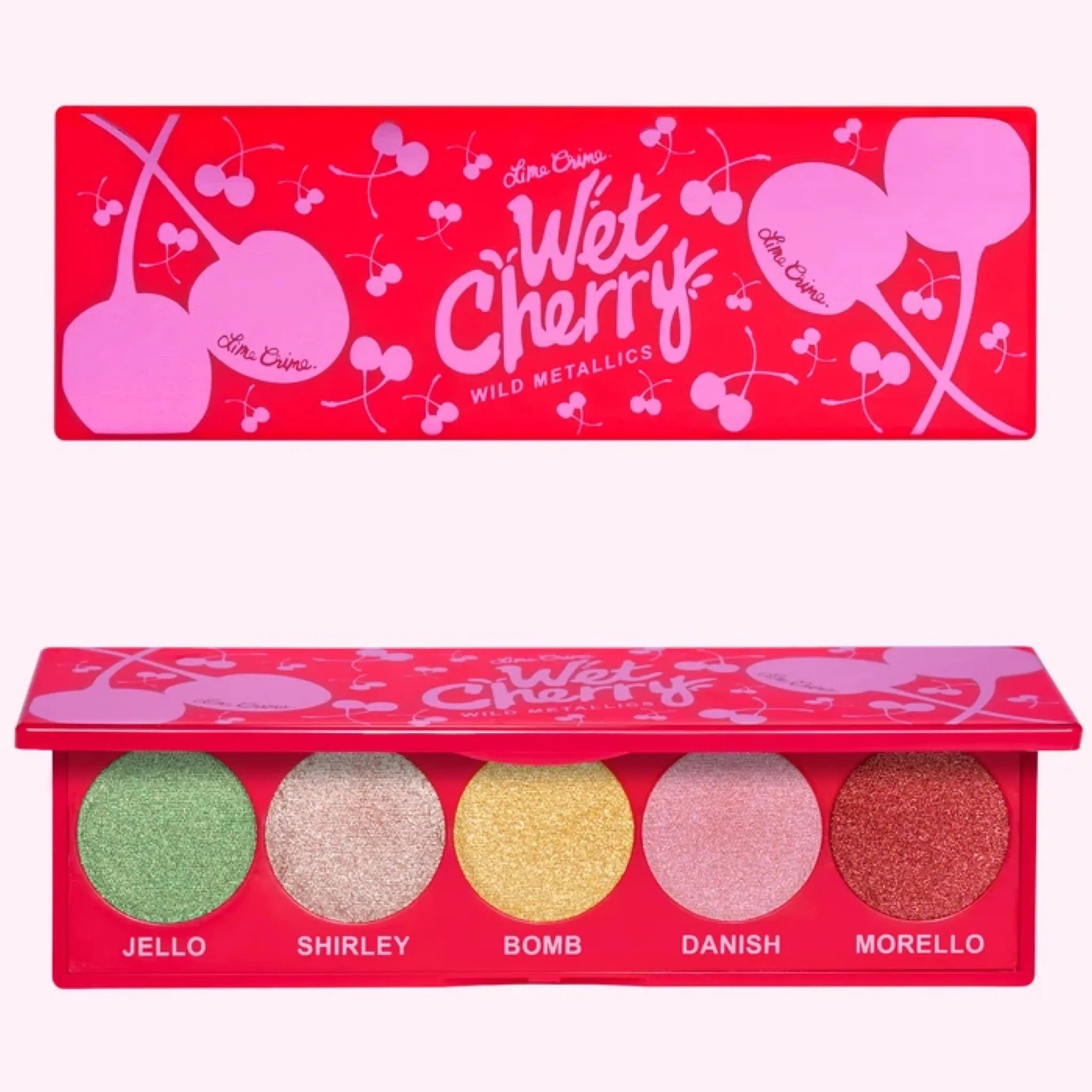 Lime Crime Wet Cherry Shadow Palettes