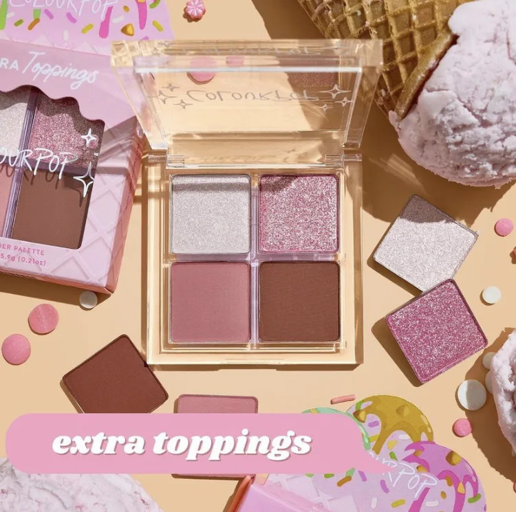 ColourPop Ice Cream Bites Eyeshadow Palette Collection