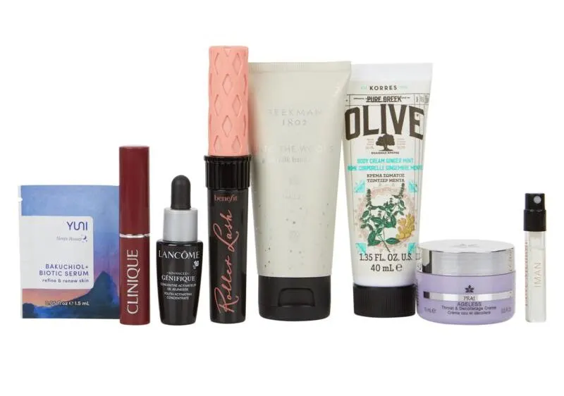 HSN Discover Beauty x Celebrate with Us Sample Box July 2021