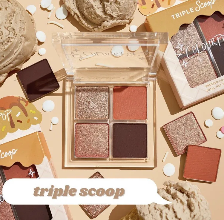 ColourPop Ice Cream Bites Eyeshadow Palette Collection