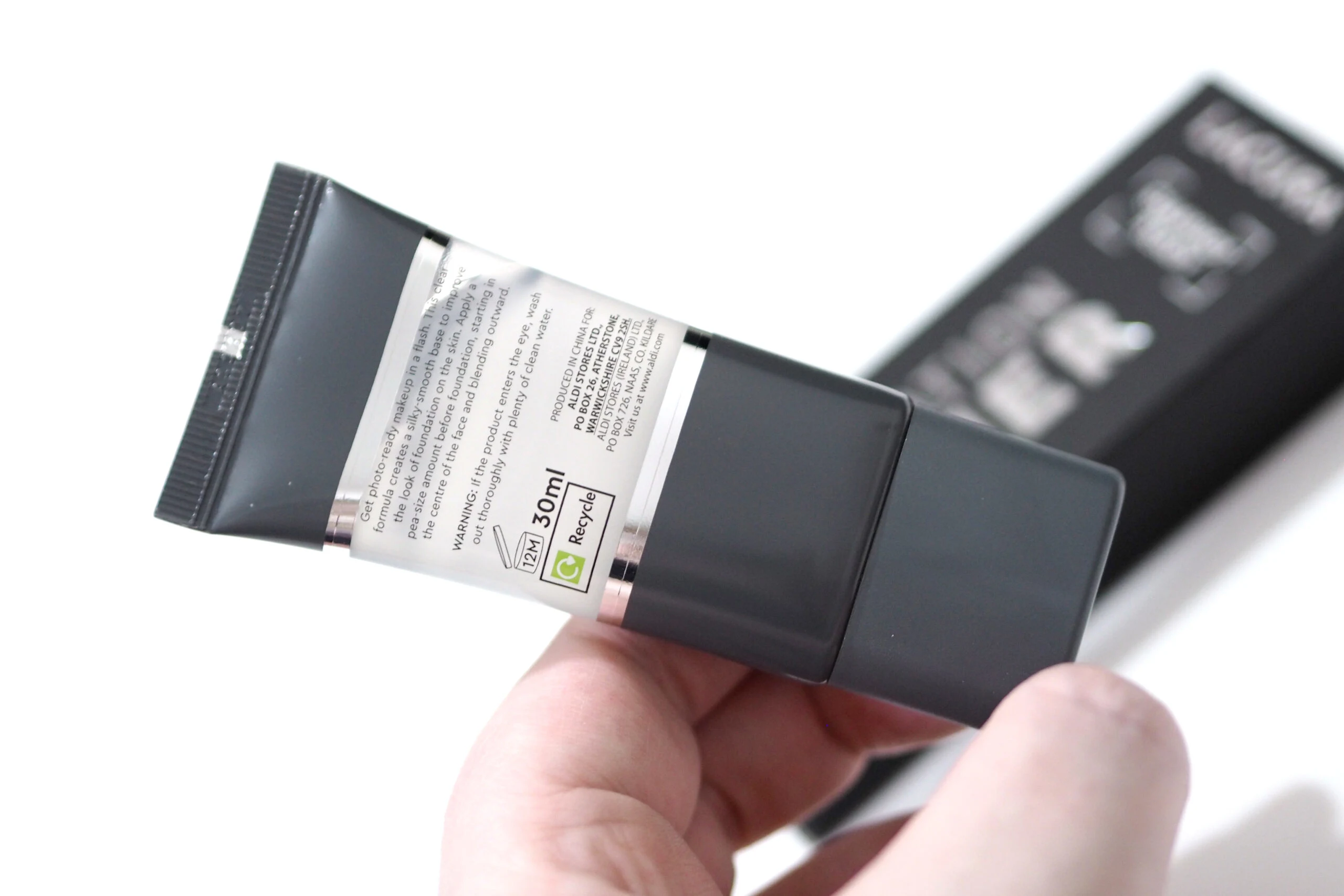 Aldi Lacura Snapshot Ready Foundation Primer Review / Swatches