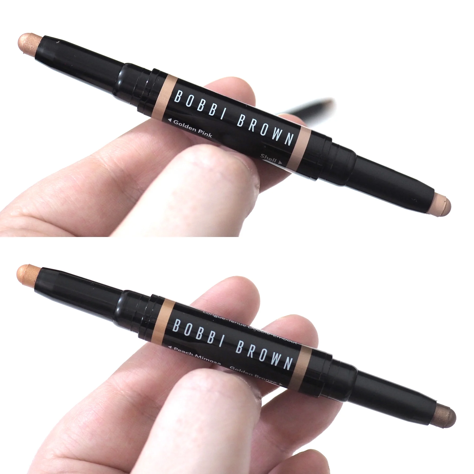 Bobbi Brown Dual-Ended Long-Wear Cream Shadow Stick Set Review Swatches
