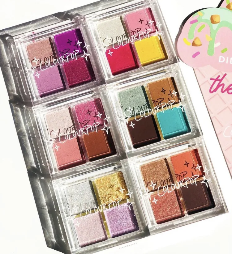 ColourPop Ice Cream Bites Eyeshadow Palette Collection 3 ColourPop Ice Cream Bites Eyeshadow Palette Collection