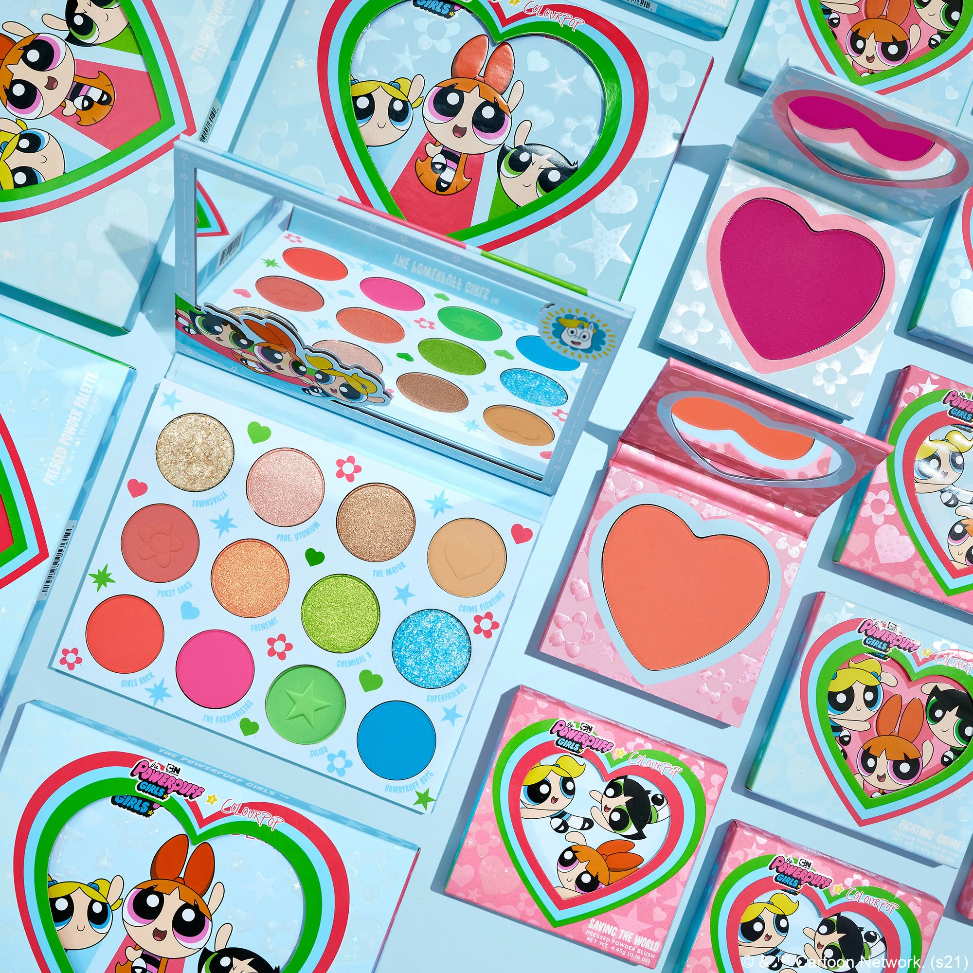ColourPop x The Powerpuff Girls Collaboration
