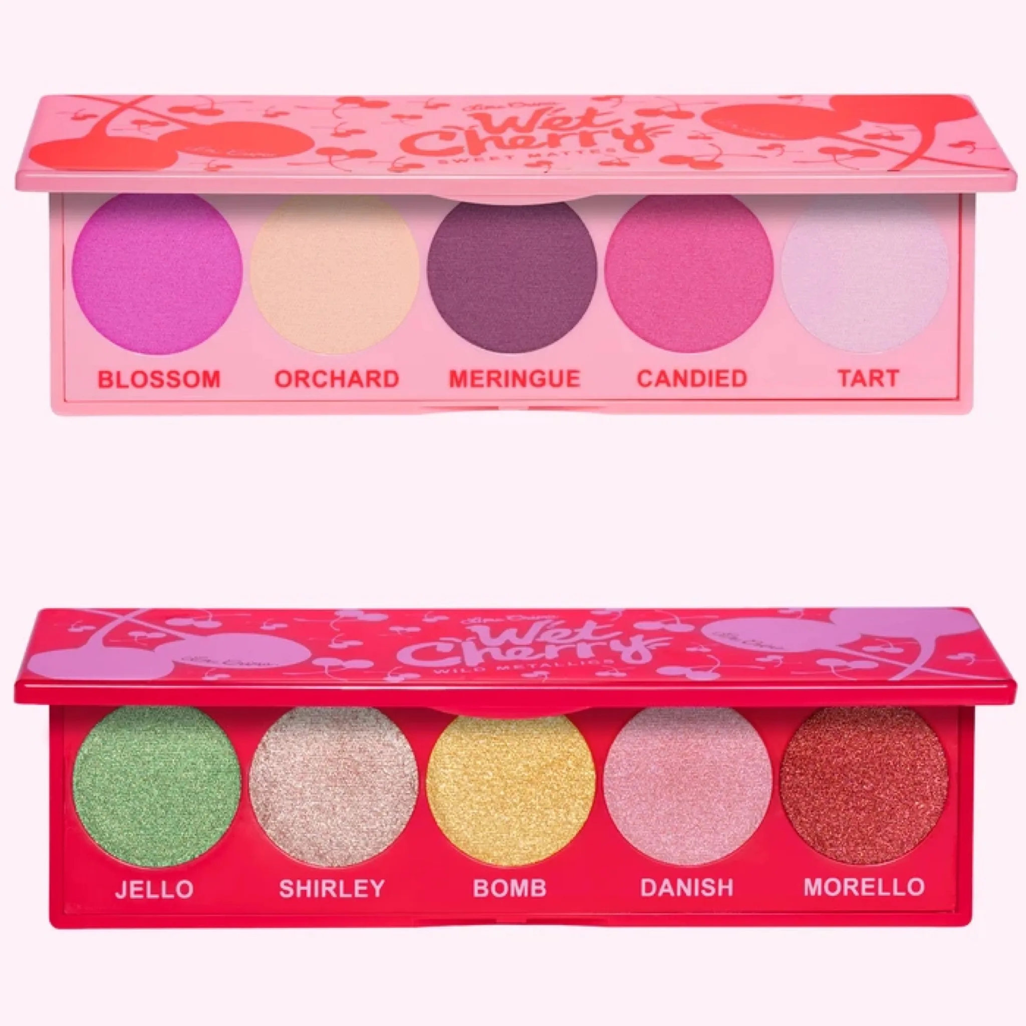 Lime Crime Wet Cherry Shadow Palettes
