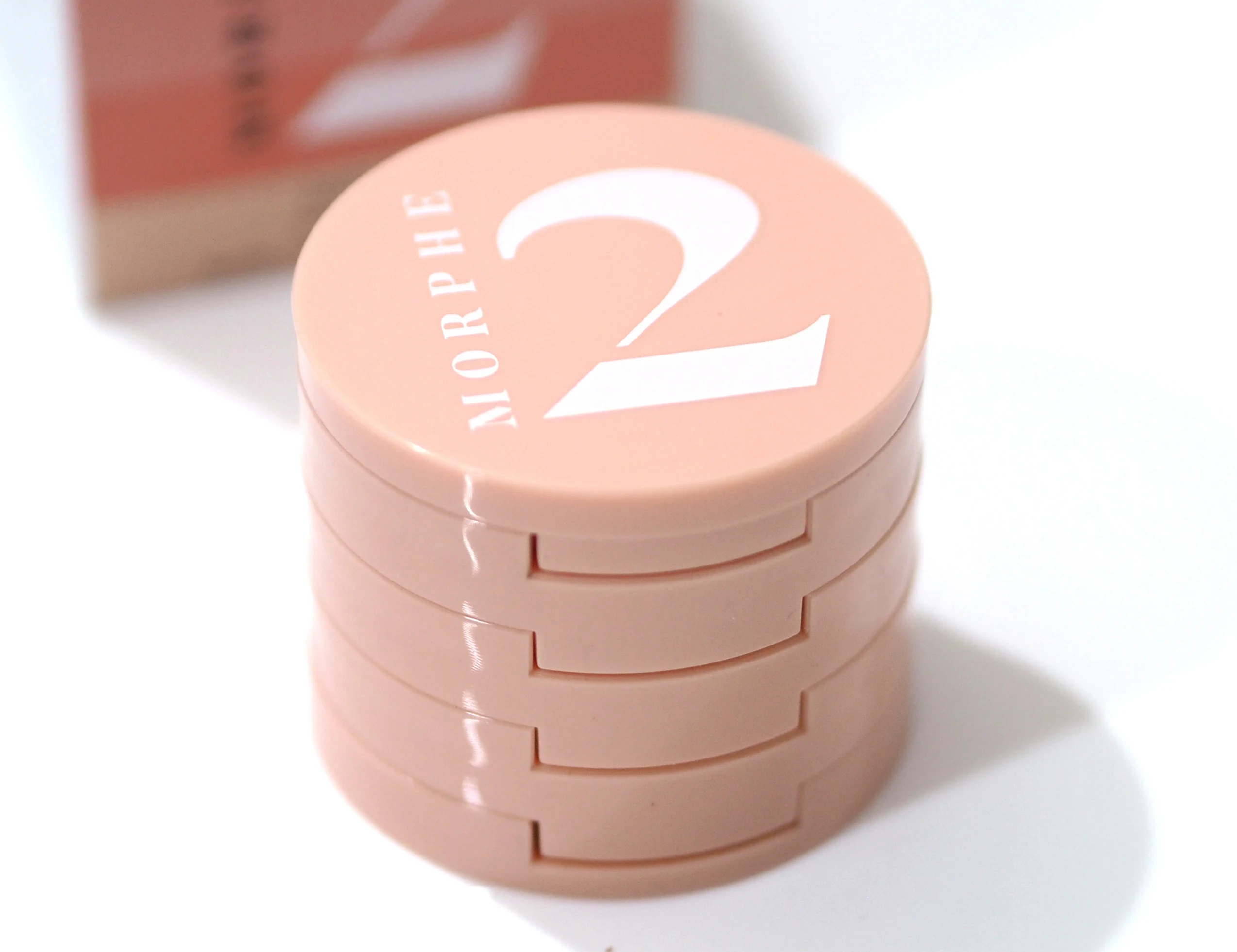 Morphe 2 Fresh Peach Quad Goals Multi-Palette Review Swatches