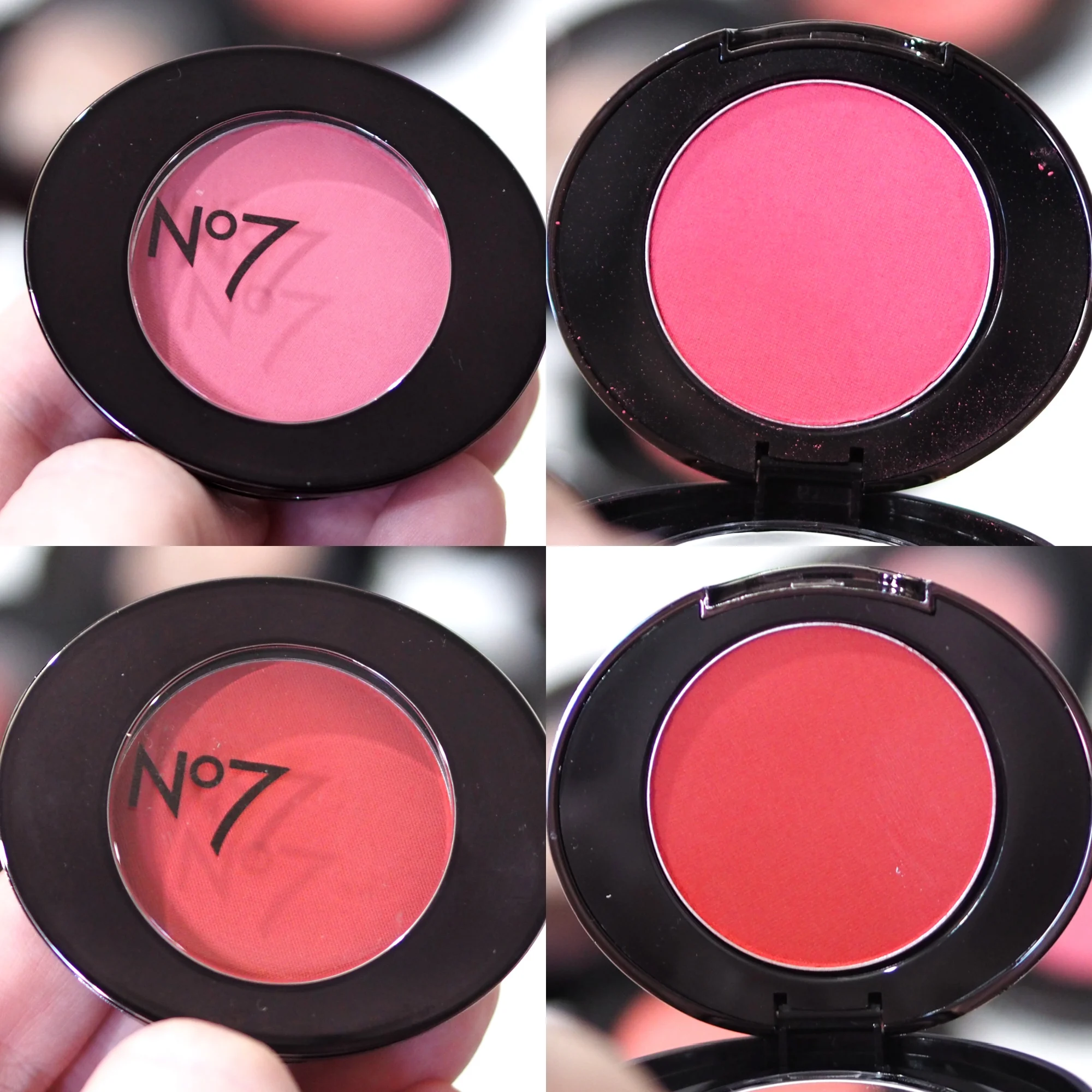 No7 Match Made Powder Blusher Collection Review Swatches