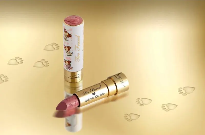 Too Faced x Belinda Carlisle Too Faced Gives Back Lipstick Collaboration