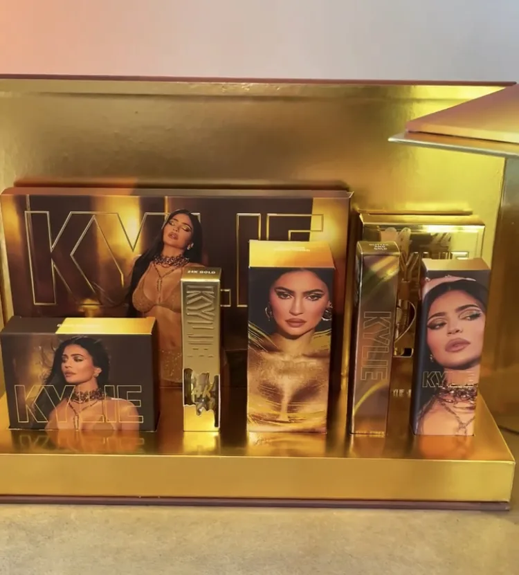 Kylie Cosmetics 24k Gold Birthday Collection