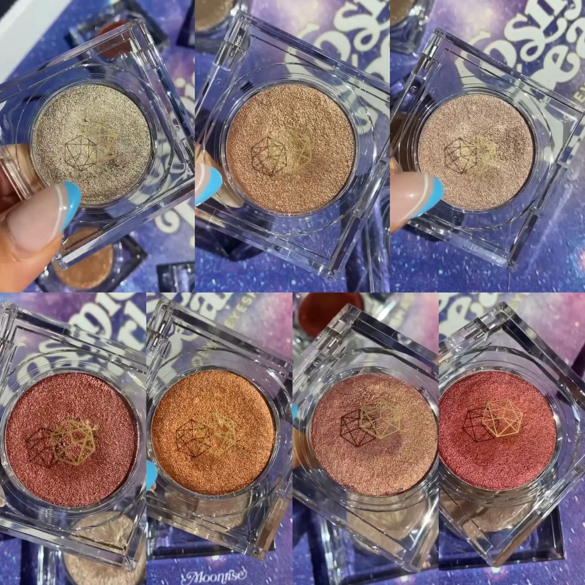 EM Cosmetics Cosmic Pearl Dewy Eyeshadows 3 EM Cosmetics Cosmic Pearl Dewy Eyeshadows