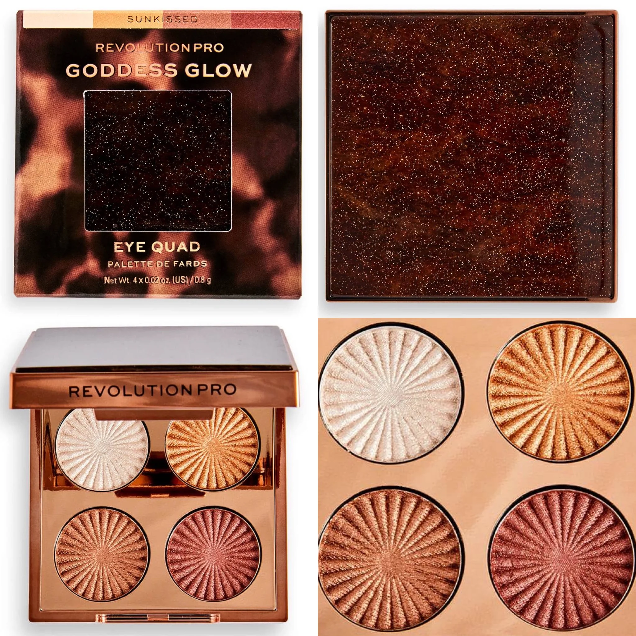 Revolution Pro Goddess Glow Eye Quads