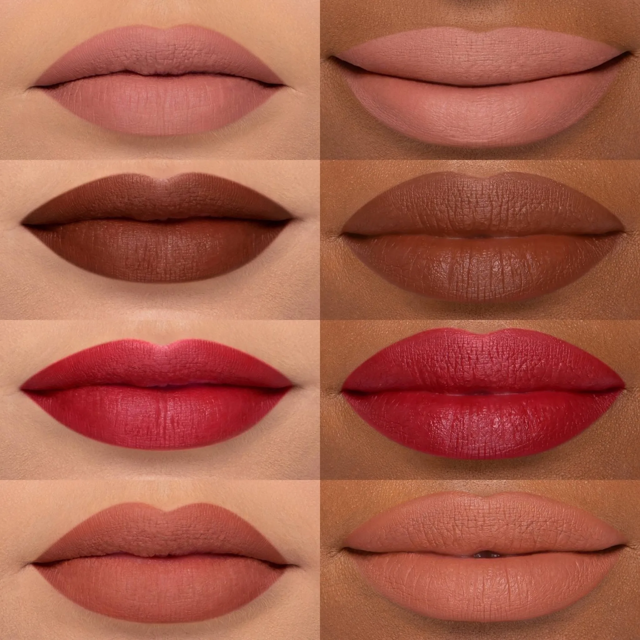 Too Faced Lady Bold Lip Liner Collection 4 NEW Lip Liners