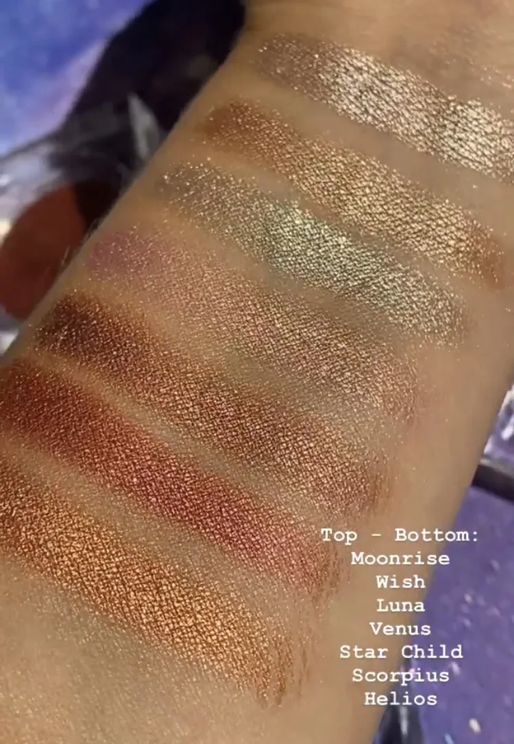 EM Cosmetics Cosmic Pearl Dewy Eyeshadows 6 EM Cosmetics Cosmic Pearl Dewy Eyeshadows