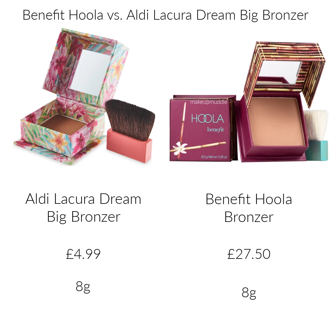 Aldi Lacura Dream Big Benefit Hoola Bronzer Dupe
