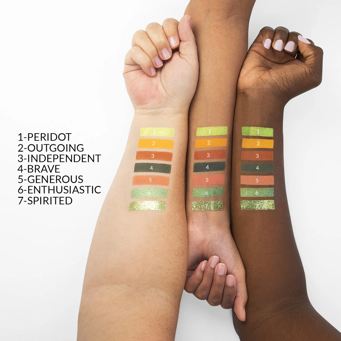 BH Cosmetics Peridot August Birthstone Palette