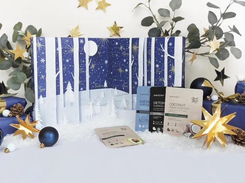 BeautyPro 12 Days of Christmask Beauty Advent Calendar 2021