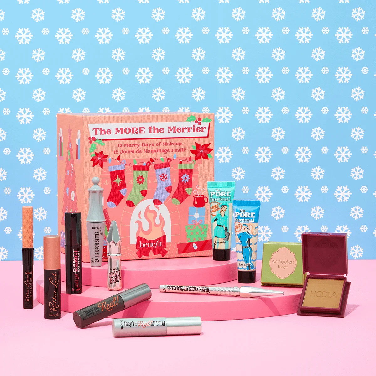 Benefit The More The Merrier Beauty Advent Calendar 2021 Contents Reveal!