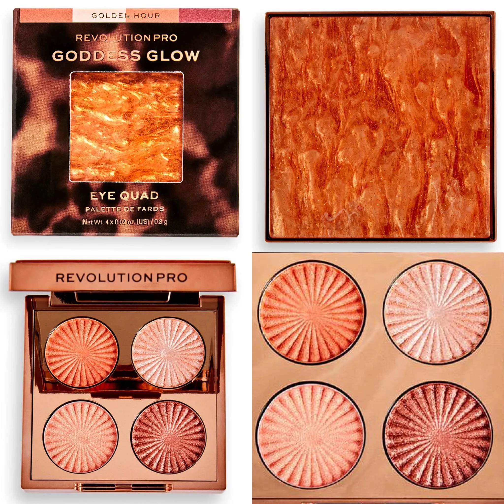 Revolution Pro Goddess Glow Eye Quads