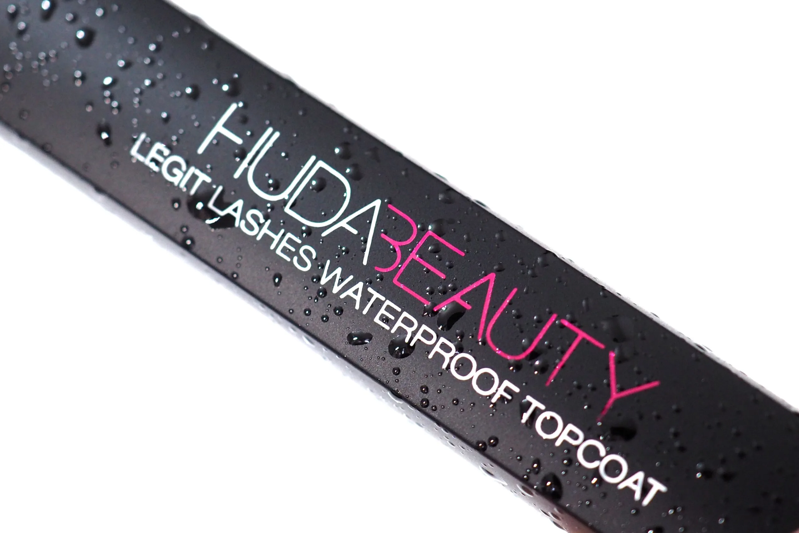 Huda Beauty Legit Lashes Waterproof Topcoat Review