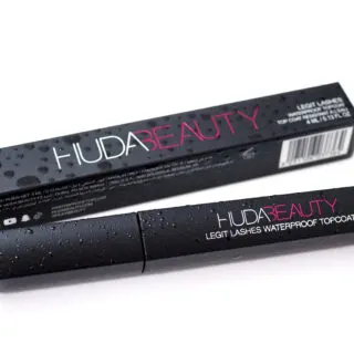 Huda Beauty Legit Lashes Waterproof Topcoat Review