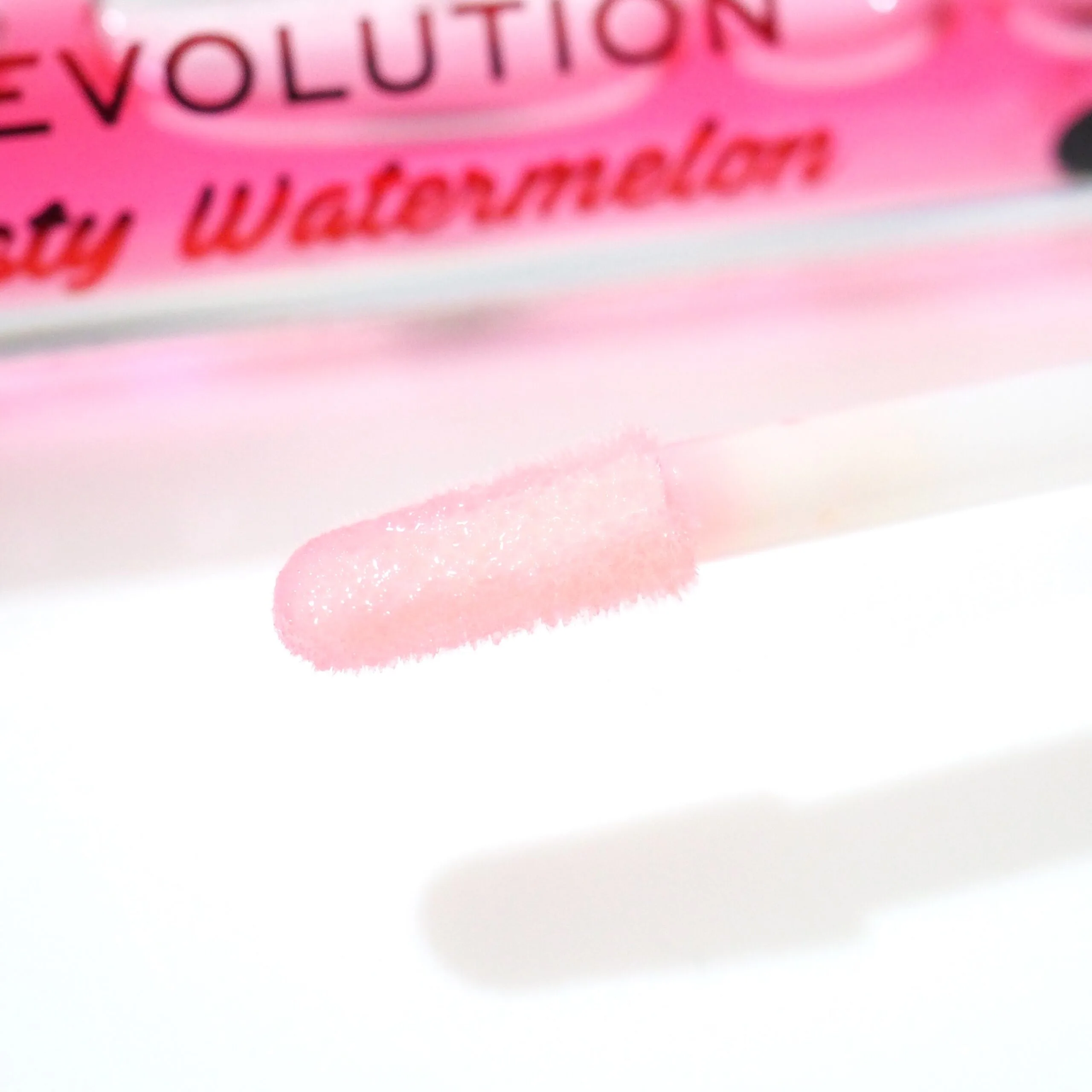 I Heart Revolution Tasty Watermelon Lip Gloss Review / Swatches
