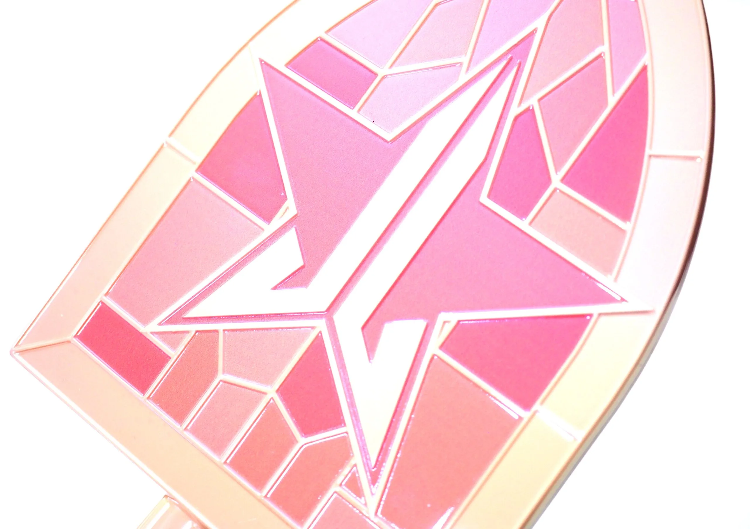 Jeffree Star Pink Religion Stained Glass Hand Mirror
