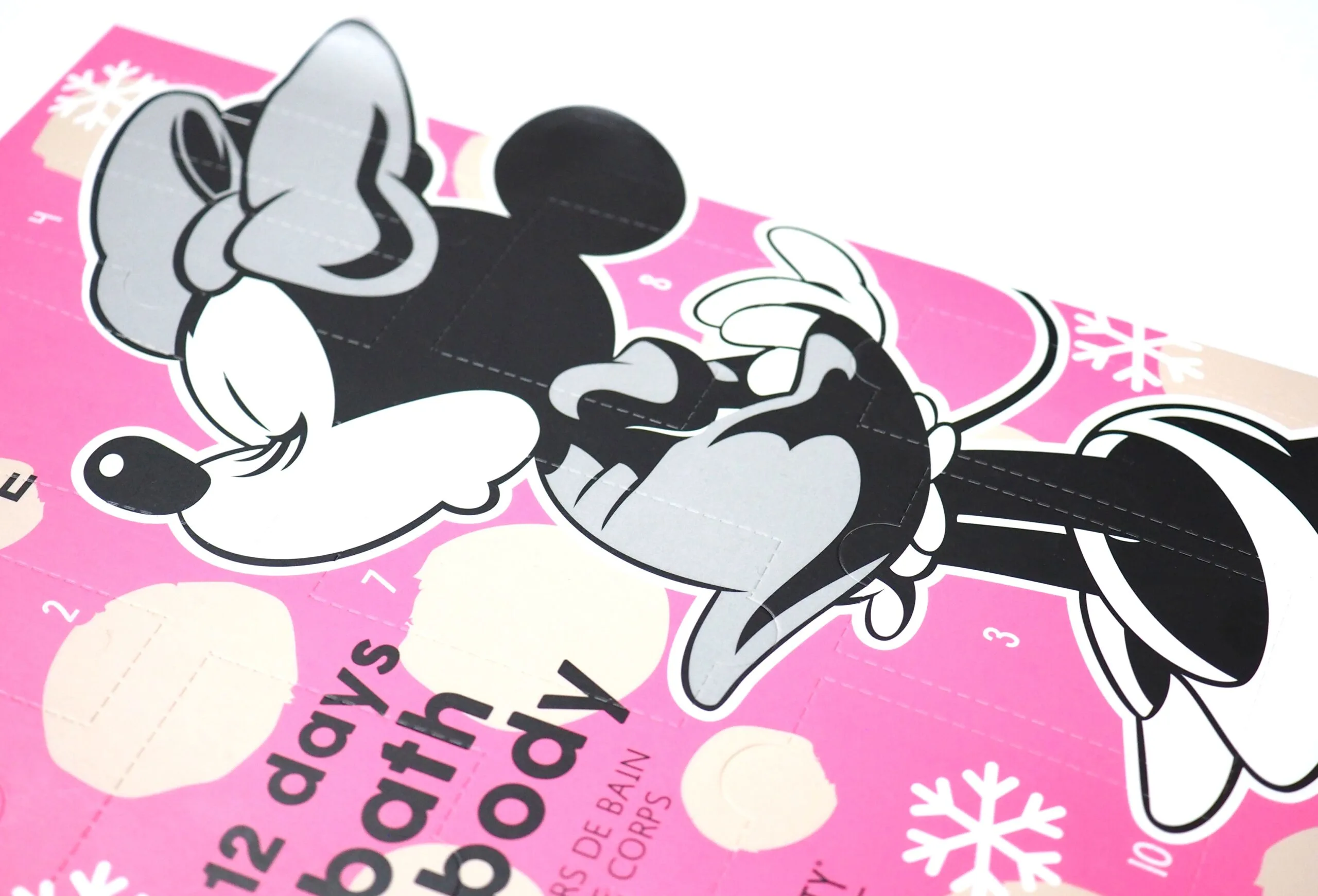 Mad Beauty Disney Minnie Mouse 12 Days Advent Calendar 2021 Unboxing and Review