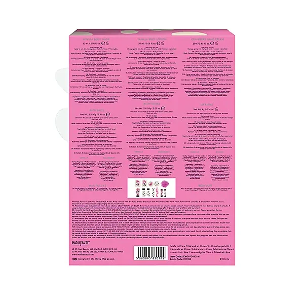 Mad Beauty Disney Minnie Mouse 12 Days Bath & Body Advent Calendar 2021