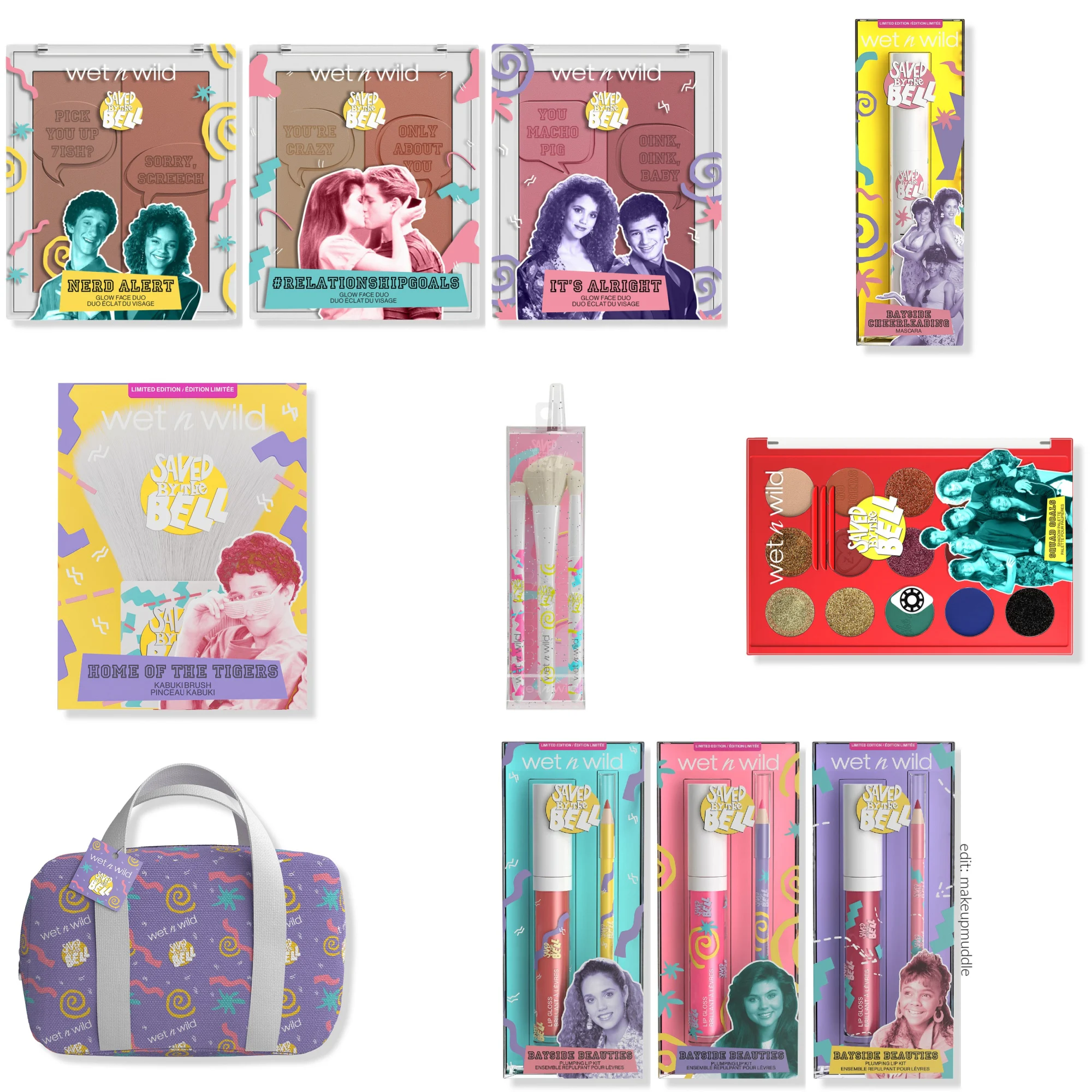 Wet n Wild x Saved By The Bell Collaboration