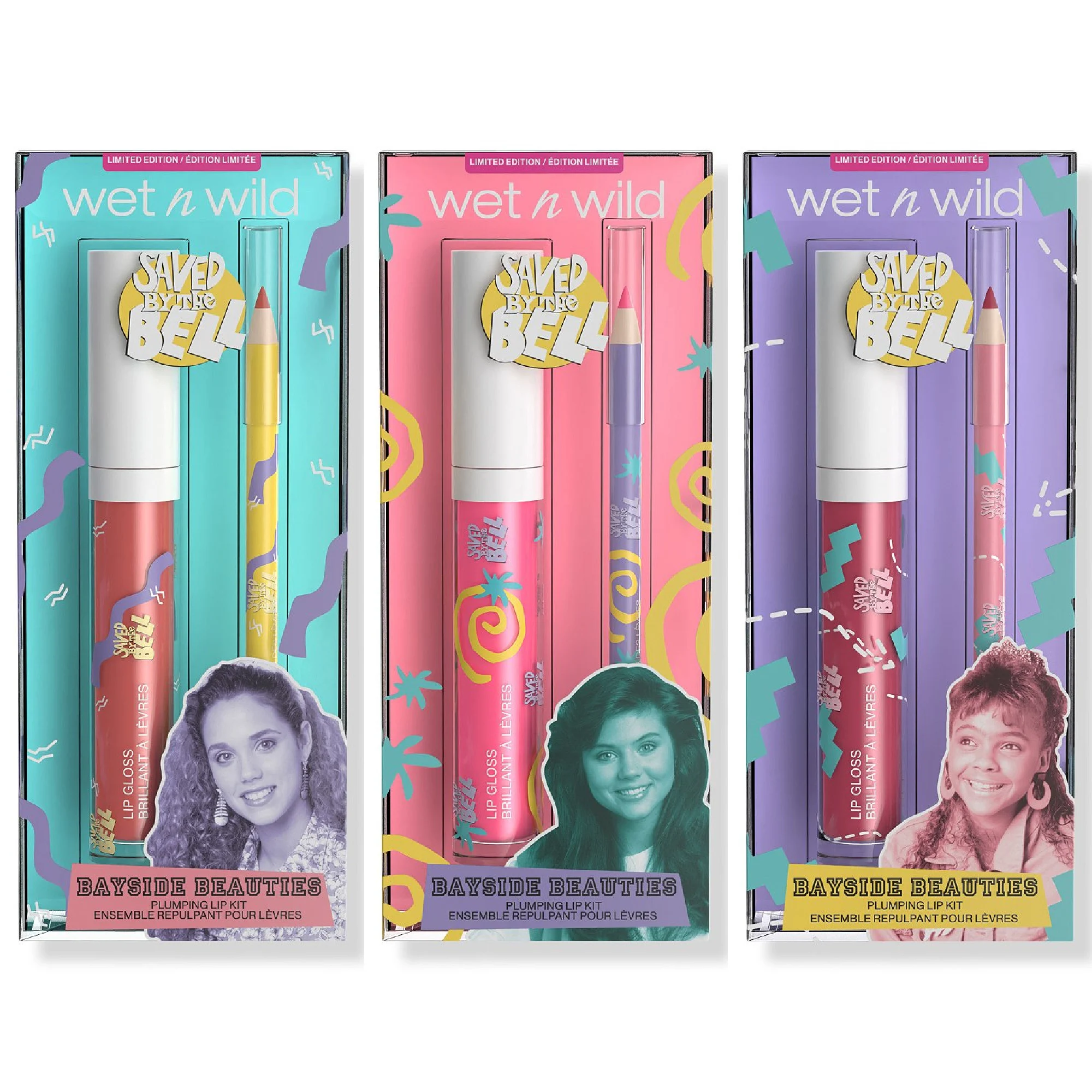 Wet n Wild x Saved By The Bell Lip Kits